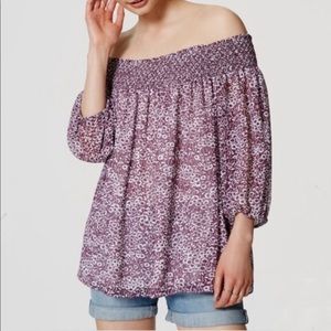 Loft Off Shoulder Top NWT